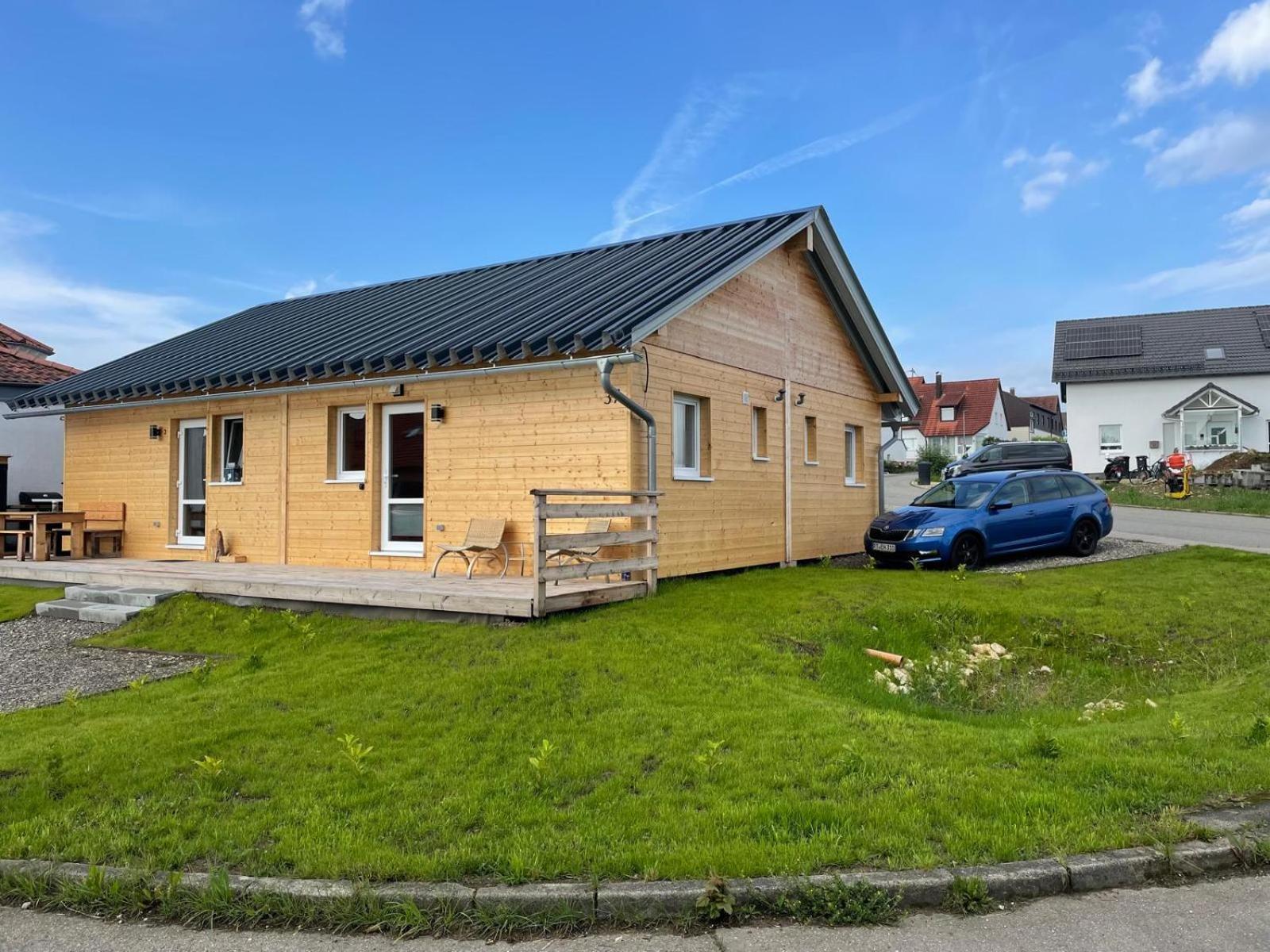 Tinyhaus #4 Huelben - Ortsrand - Kostenlose Parkplaetze Hulben Bagian luar foto